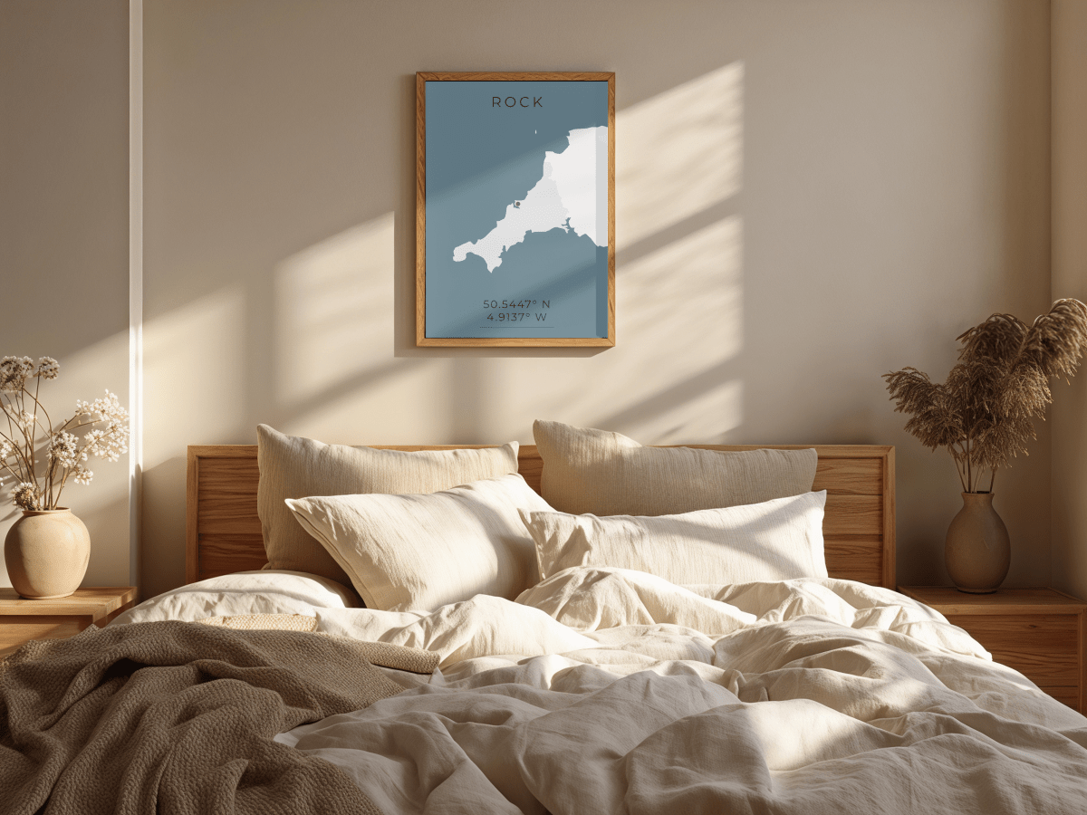 Rock Print - Cornwall, England - Place & Co