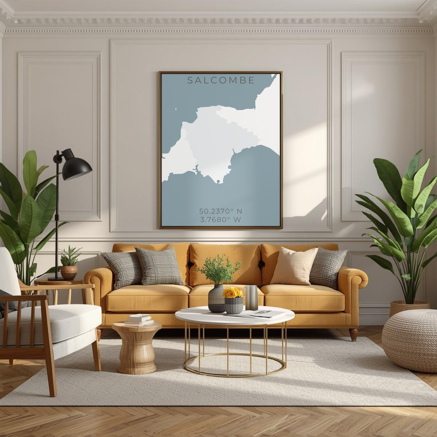 Salcombe Print - Devon, England