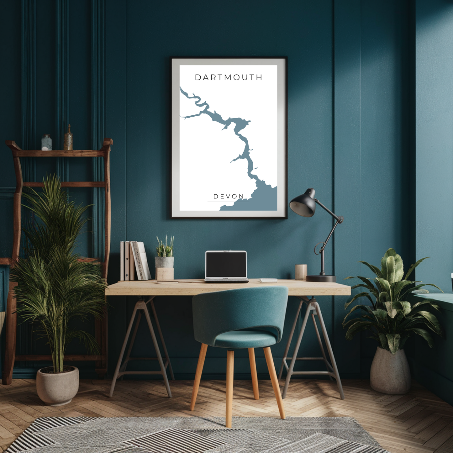 Dartmouth Print - Devon, England