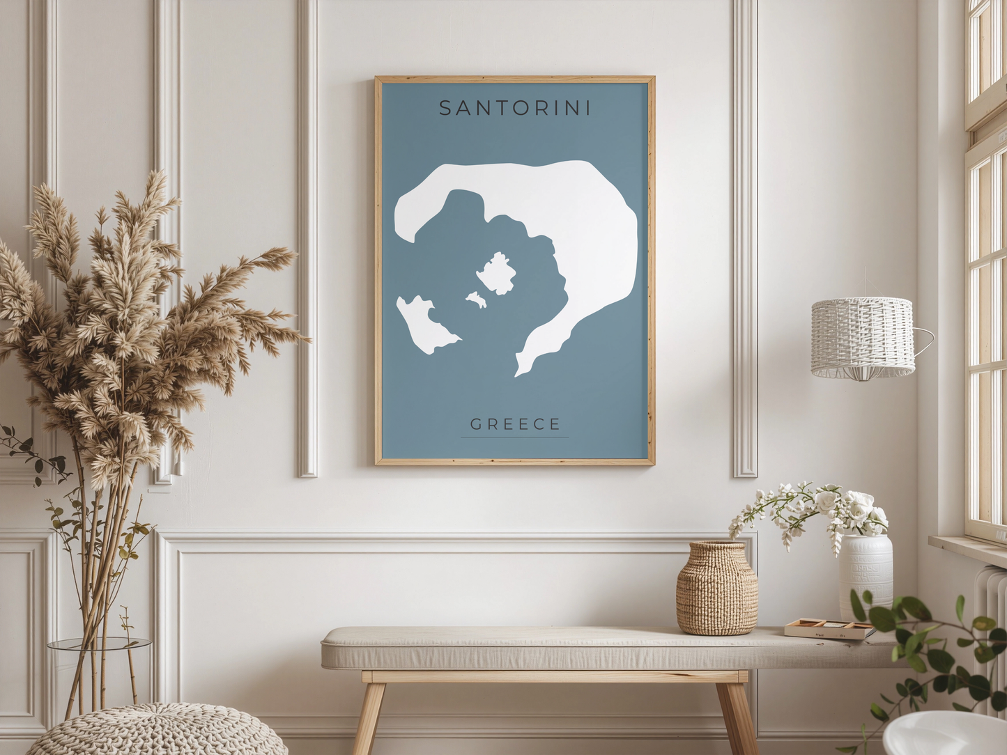Santorini Print - Greece