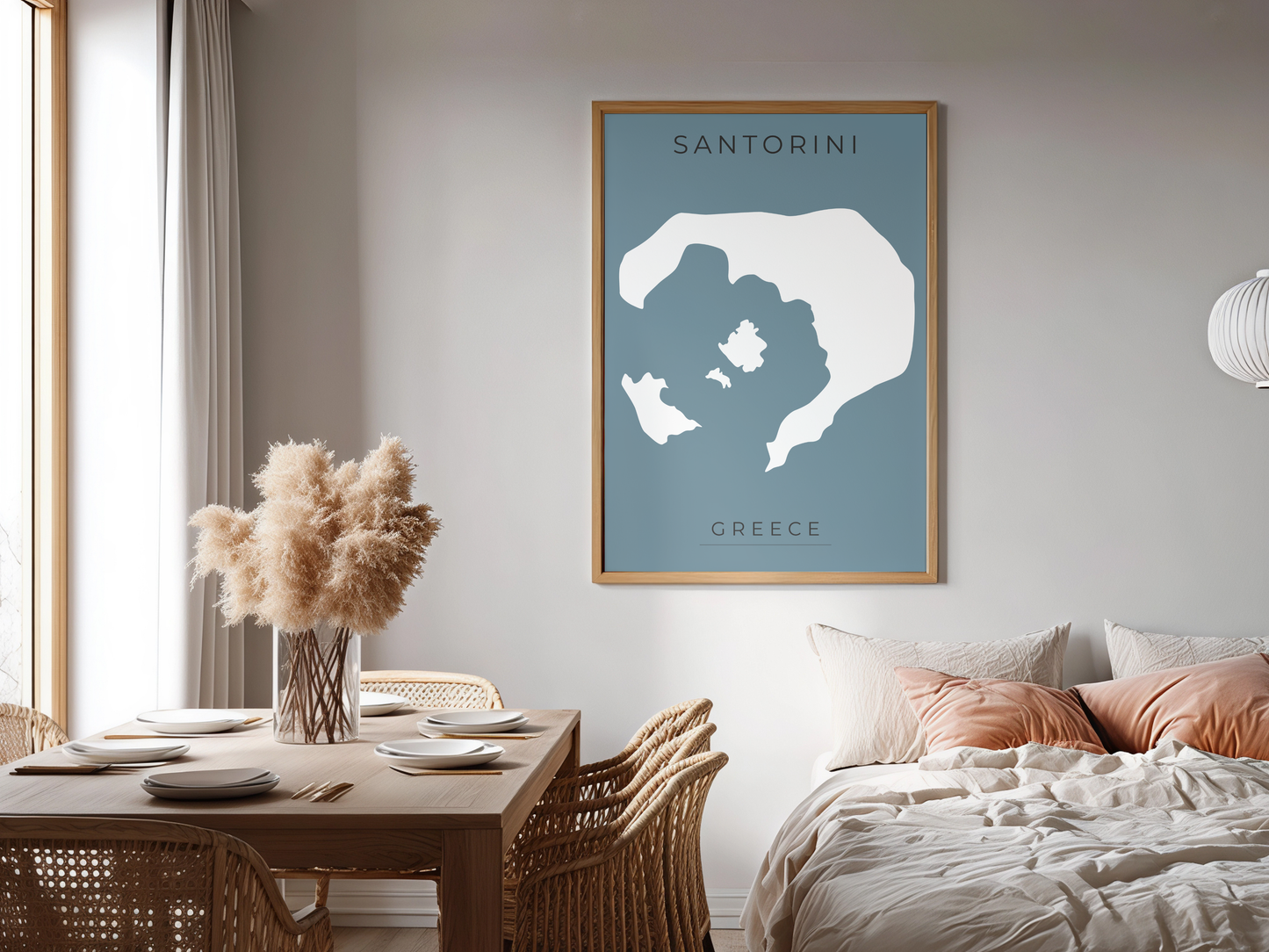 Santorini Print - Greece