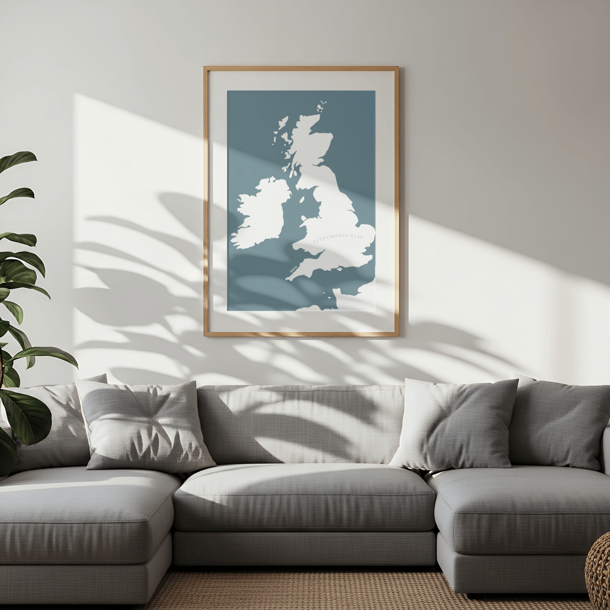 Rock Print - Cornwall, England - Place & Co